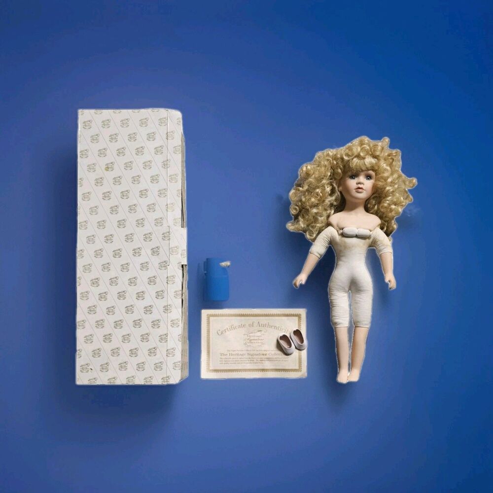 HERITAGE SIGNATURE COLLECTION 🌷  Porcelain Doll JESSICA BRIDE DOLL ITEM# 122235